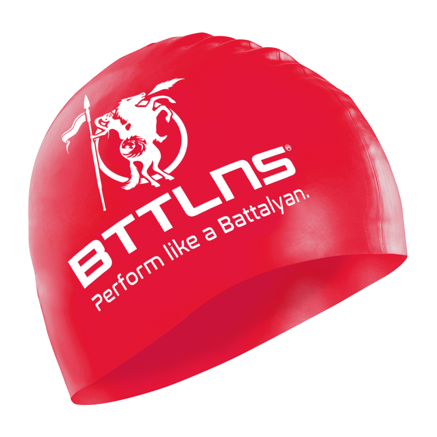 BTTLNS Silicone swimcap red Absorber 2.0 0318005-003