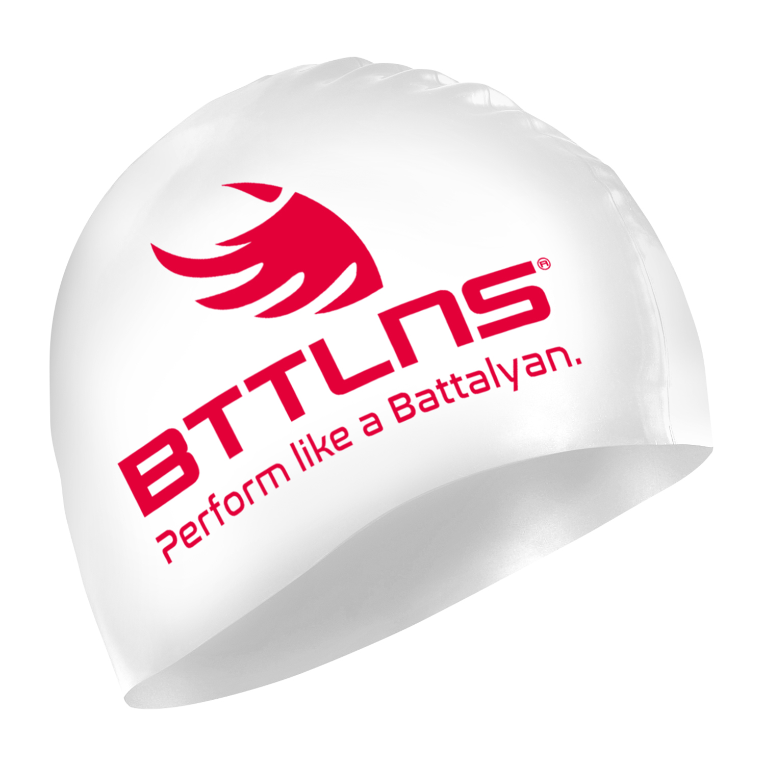 BTTLNS Absorber 2.0 Silicone swimcap white/red  0318005-102