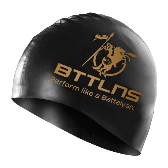 BTTLNS Silicone swimcap black-gold Absorber 2.0 0318005-012
