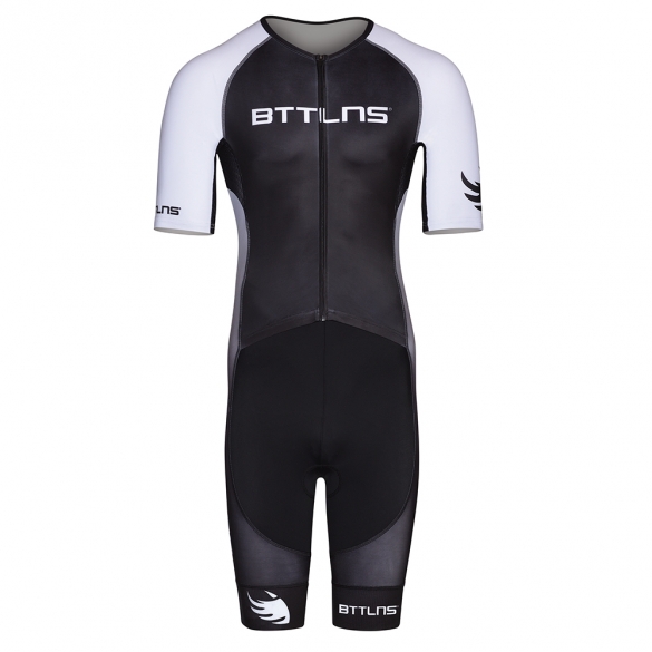 BTTLNS Gods trisuit short sleeve Typhon 2.0 black/white 0219008-120