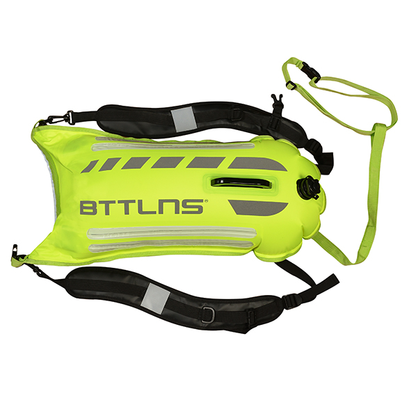 BTTLNS Saferswimmer security lighted buoy dry bag Scamander 2.0 green 0520003-044
