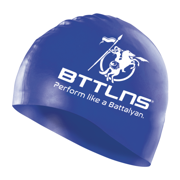 BTTLNS Silicone swimcap blue Absorber 2.0 0318005-059