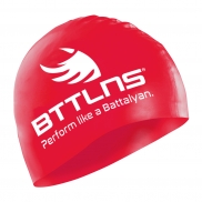 BTTLNS Silicone swimcap red Absorber 2.0 