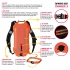 BTTLNS Saferswimmer security lighted buoy dry bag Scamander 2.0 orange  0520003-034