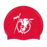 BTTLNS Silicone swimcap red Absorber 2.0  0318005-003