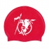 BTTLNS Silicone swimcap red Absorber 2.0  0318005-003