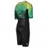 BTTLNS Nemean 1.0 pro aero trisuit short sleeve green Gods  0223001-038