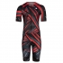 BTTLNS Typhon 2.0 OBLIQUE trisuit short sleeve Divine Black/Torment Red Gods  0224009-123