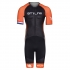 BTTLNS Gods trisuit short sleeve Typhon 2.0 black/orange  0222001-121